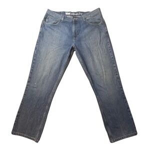 Tommy Hilfiger Jeans Mens 36x32 (38x29) Blue Classic Straight Leg Denim 5-Pocket